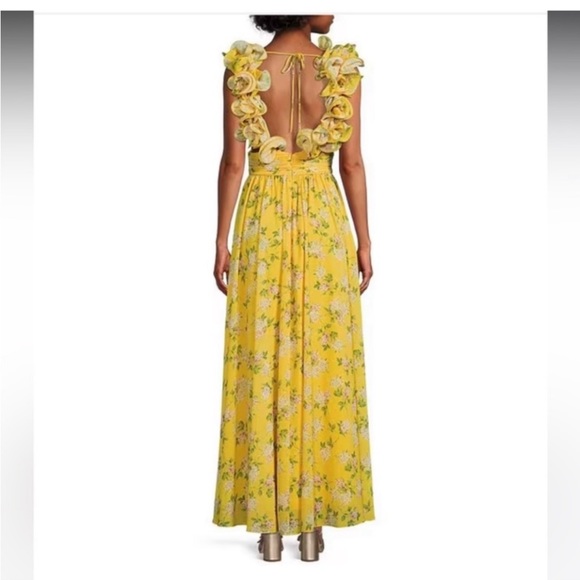 NWT ANTONIO MELANI
Manila Floral Print Rosette
Sleeveless V-Neck Maxi Dress - Picture 2 of 6